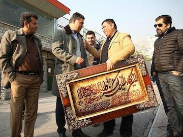 تقدیر راهآهن از علی دایی/عکس تقدیر از علی دایی