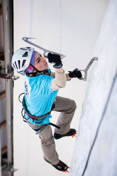 دختر یخی ایران را بشناسید/تصاویر  زهره عبدالله خانی