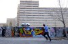 تصاویر رویترز از هنر خیابانی در ایران
