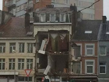 انفجار مهیب در بلژیک