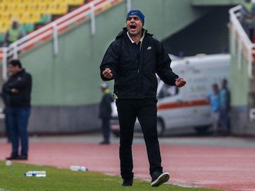 خوشحالترین مرد فوتبال ایران/عکس عبدالله ویسی