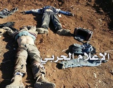 کمین مرگبار حزب الله در مسیر تروریست ها/تصاویر کمین مرگبار حزب الله در مسیر تروریست ها
