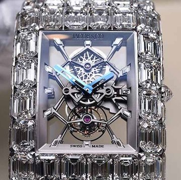 ساعت ۴۵ میلیارد تومانی!/تصاویر ساعت گرانقیمت