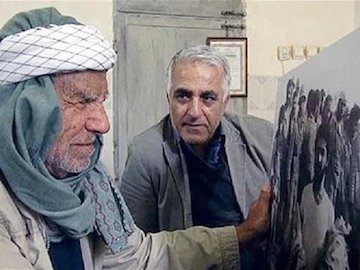 حاتمی کیا پای فیلمی به کارگردانی پسرش/عکس مستند چشم جنگ