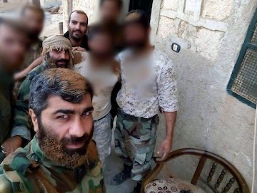 سلفی قبل از شهادت سه مدافع حرم ایرانی/عکس سلفی قبل شهادت سه مدافع حرم ایرانی