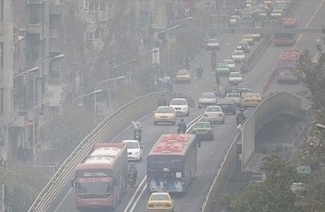 شهروندان تهرانی سم «تنفس» میکنند شدت آلودگی هوا در تهران