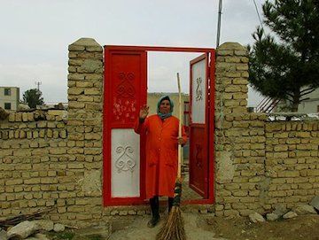 تنها زن ایرانی که این شغل را دارد!+تصاویر  زن رفتگر