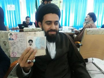 جوانترین نامزد انتخابات خبرگان/عکس سید حسین موسوی نسب