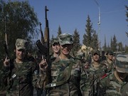  زنان تکاور ارتش سوریه