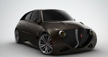 برند جدید خودرو با طراحی منحصر بفرد/تصاویر  خودروی AQOS