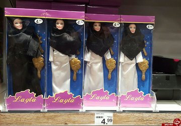 باربی محجبه در آلمان!/عکس  باربی محجبه