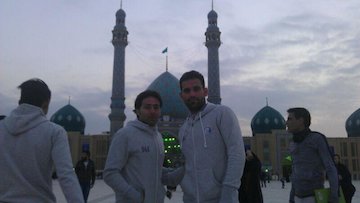 نذر استقلالیها در جمکران/عکس  استقلالیها در جمکران