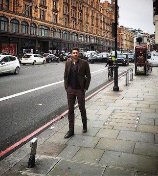 آرزوهای علیرضا حقیقی در لندن/عکس علیرضا حقیقی