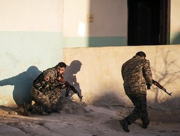 لحظات رزم یک شهید مدافع حرم/تصاویر دیدنی شهید امیر لطفی