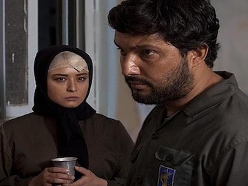 ابراز ارادت کیمیا به شهدا و جانبازان/عکس حامد بهداد در کیمیا