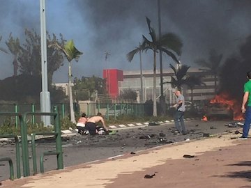 انفجار در تل آویو/عکس  انفجار در تل آویو