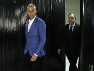 زیدان رسما سرمربی رئال مادرید شد/عکس زیدان