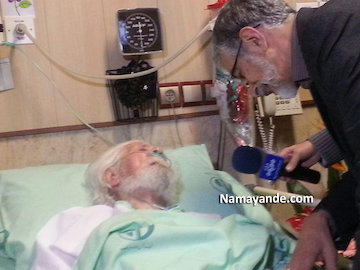 حدادعادل از سبزواری عیادت کرد
 عیادت حدادعادل از حمید سبزواری