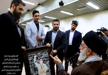 دیدار سعید معروف با رهبرانقلاب/عکس دیدار سعید معروف با رهبرانقلاب