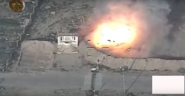 انهدام هالیوودی داعش/عکس  انهدام داعش