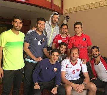 تقلید "مهدی طارمی" از جناب خان!/عکس پرسپولیس و طارمی