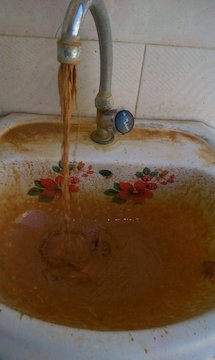 آبی که به رنگ خاک است/تصاویر  آب گل آلود