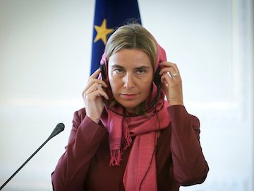 موگرینی: اسرائیل مالک بلندیهای جولان نیست موگرینی/1