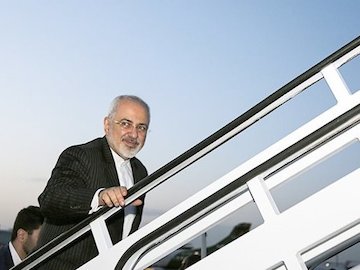 ظریف تهران را به مقصد مسکو ترک کرد ظریف/1