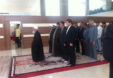 حضور آیت الله جوادی آملی در نمایشگاه کتاب+عکس جوادی آملی