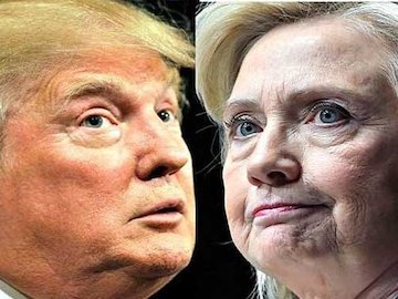 گزارشجالبروزنامه آمریکایی از رقابت انتخاباتی دو منفور! ترامپ.کلینتون.jpg