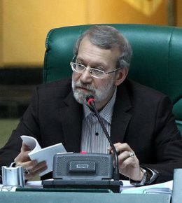 بی بی سی با جعل سند بدنبال ریخته شدن قبح ارتباط با آمریکا است  لاریجانی.jpg
