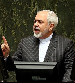 ظریف در صحن علنی مجلس: دعوای حقوقی علیه آمریکا را در دیوان لاهه ثبت میکنیم/ قانون شکنی آمریکایی ها را به دنیا نشان می دهیم ظریف/2