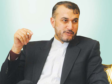 درباره مسائل منطقه  با آمریکا هیچ گفتوگویی نداریم امیرعبداللهیان/*