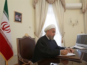 همفکری و همکاری مشترک ایران و روسیه در مبارزه با تروریسم ادامه مییابد حسن روحانی.jpg