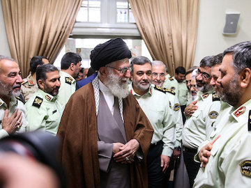 امنیت رکن اساسی پیشرفت کشور و نیروی انتظامی رکن تأمین امنیت است  رهبری-ناجا