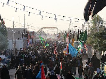 اقامت بیش از ۲۰ روز مشمول پرداخت جریمه به عراقیهاست  پیاده روی کربلا43