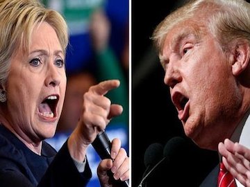 چرا ترامپ نمیتواند وعده زندانی کردن کلینتون را عملی کند? کلینتون و ترامپ43