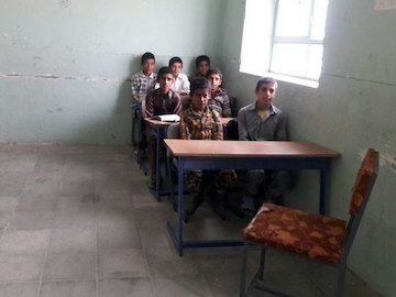 مدارس جنوب کرمان بخاری ندارند مدرسه محروم