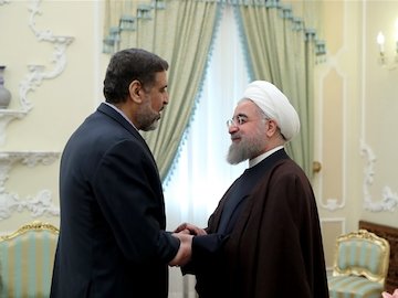 دبیرکل جنبش جهاد اسلامی فلسطین با روحانی دیدار کرد جهاد اسلامی