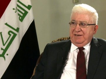 رئیسجمهور عراق قانون "الحشد الشعبی" را تایید کرد عراق43