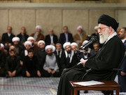 رهبری در دیدار با مردم تبریز