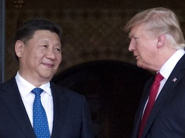 ترامپ و رئیس جمهور چین