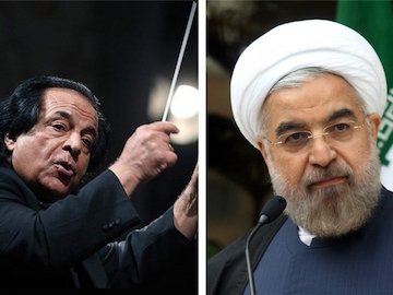 روحانی و علی رهبری
