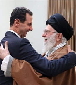 دیدار رهبر انقلاب و بشار اسد