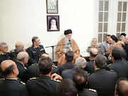 دیدار رهبری با فرماندهان نیروی انتظامی