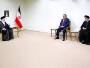 دیدار رهبری با رئیس جمهور تاجیکستان