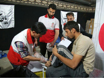 هلالاحمر امسال هیچ هزینهای در قبال خدمت به زائران در اربعین دریافت نمیکند هلال احمر