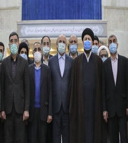 نمایندگان مجلس با آرمانهای امام (ره) و انقلاب تجدید میثاق کردند تجدید میثاق نمایندگان با امام