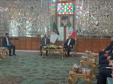 قالیباف و رئیس مجلس الجزایر