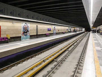 خط ۶ مترو تهران جمعه پذیرش مسافر ندارد
 مترو